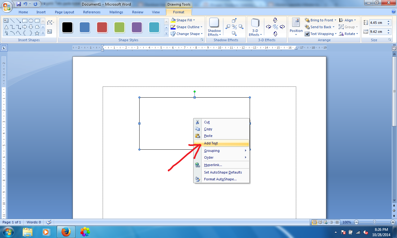 Panduan Sederhana Microsoft Office 2007 Cara  Mengetik 