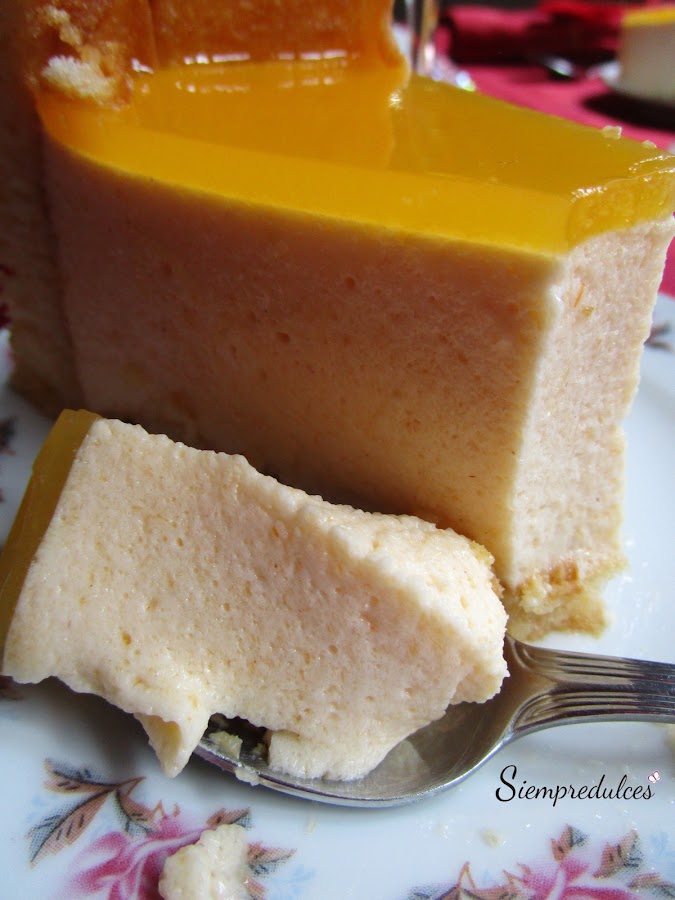 Carlota o Charlota de caquis y mandarinas (Siempredulces)