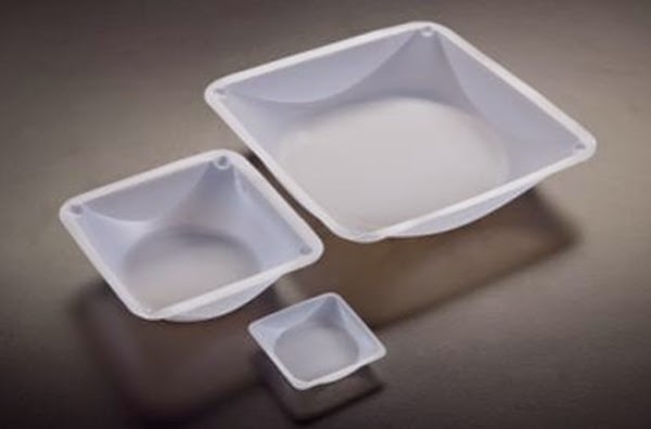 Weight Boat, PS 方型秤量皿 (白色/藍色/黑色)