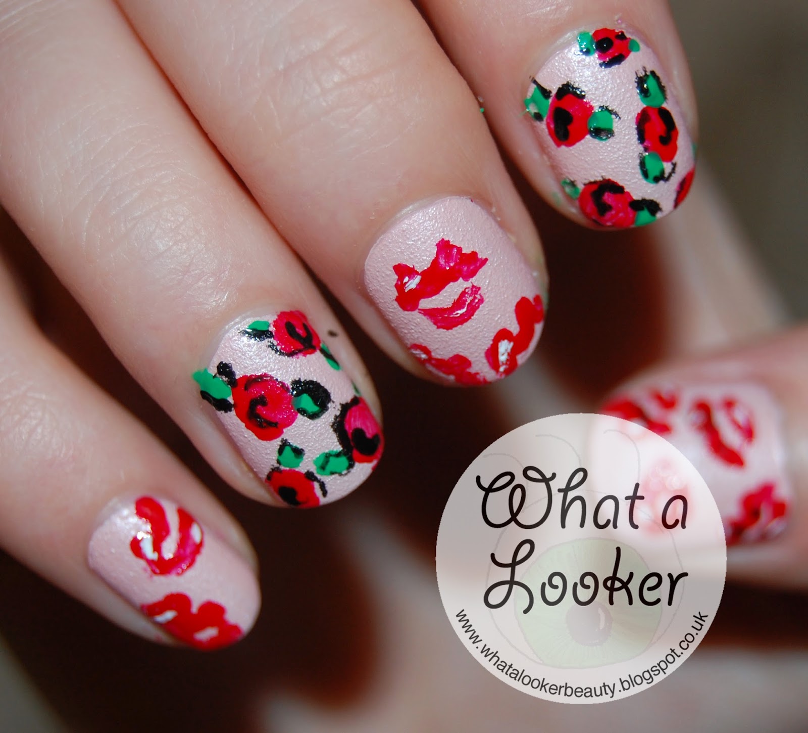 what a looker: Valentines Nails 2015