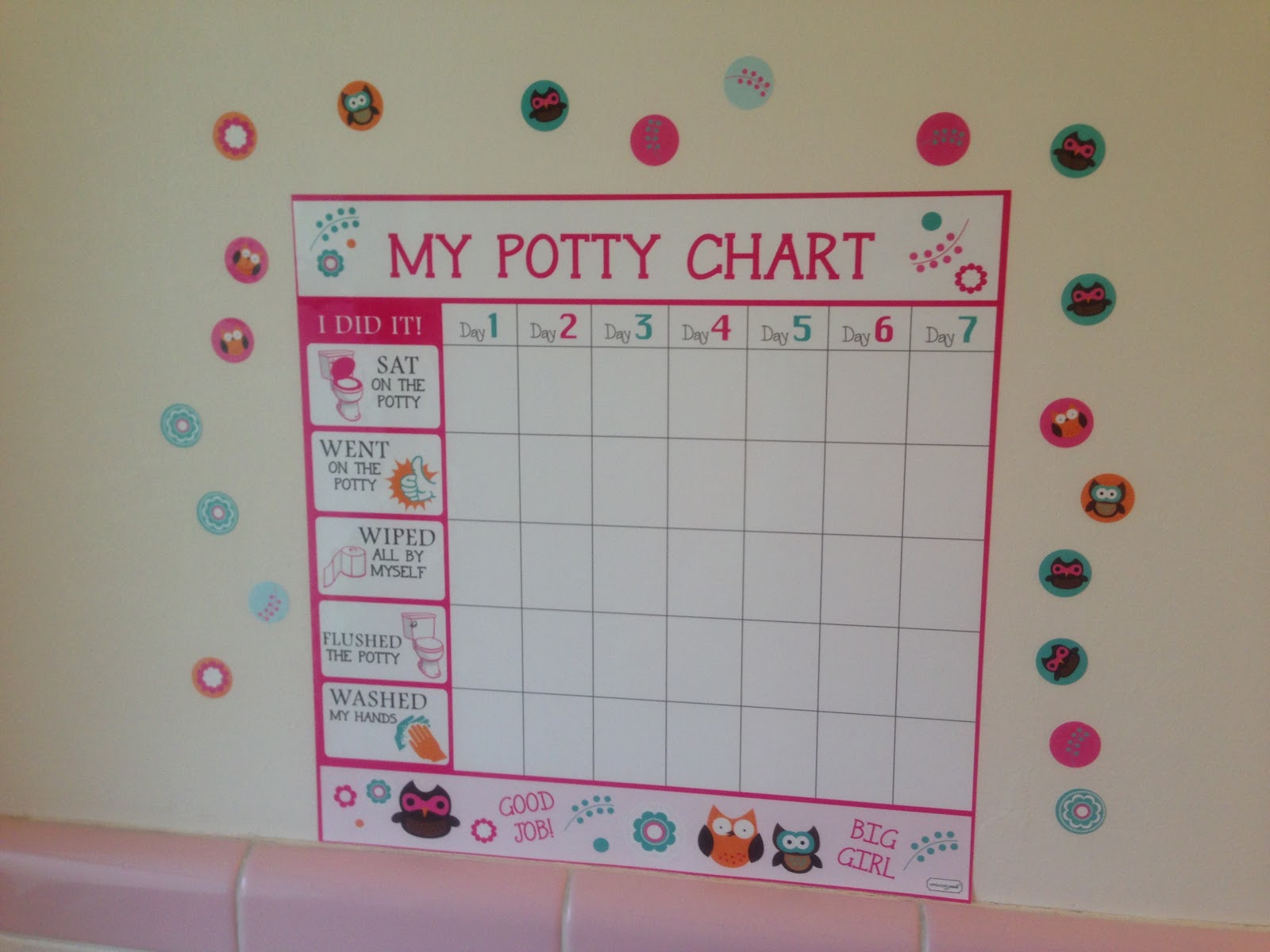 ScriptureArt Potty &amp; Chore Charts Are Artwork that Help Out Around the 