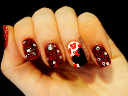 mickey mouse nail