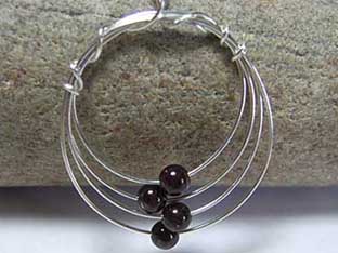 Garnet jewellery
