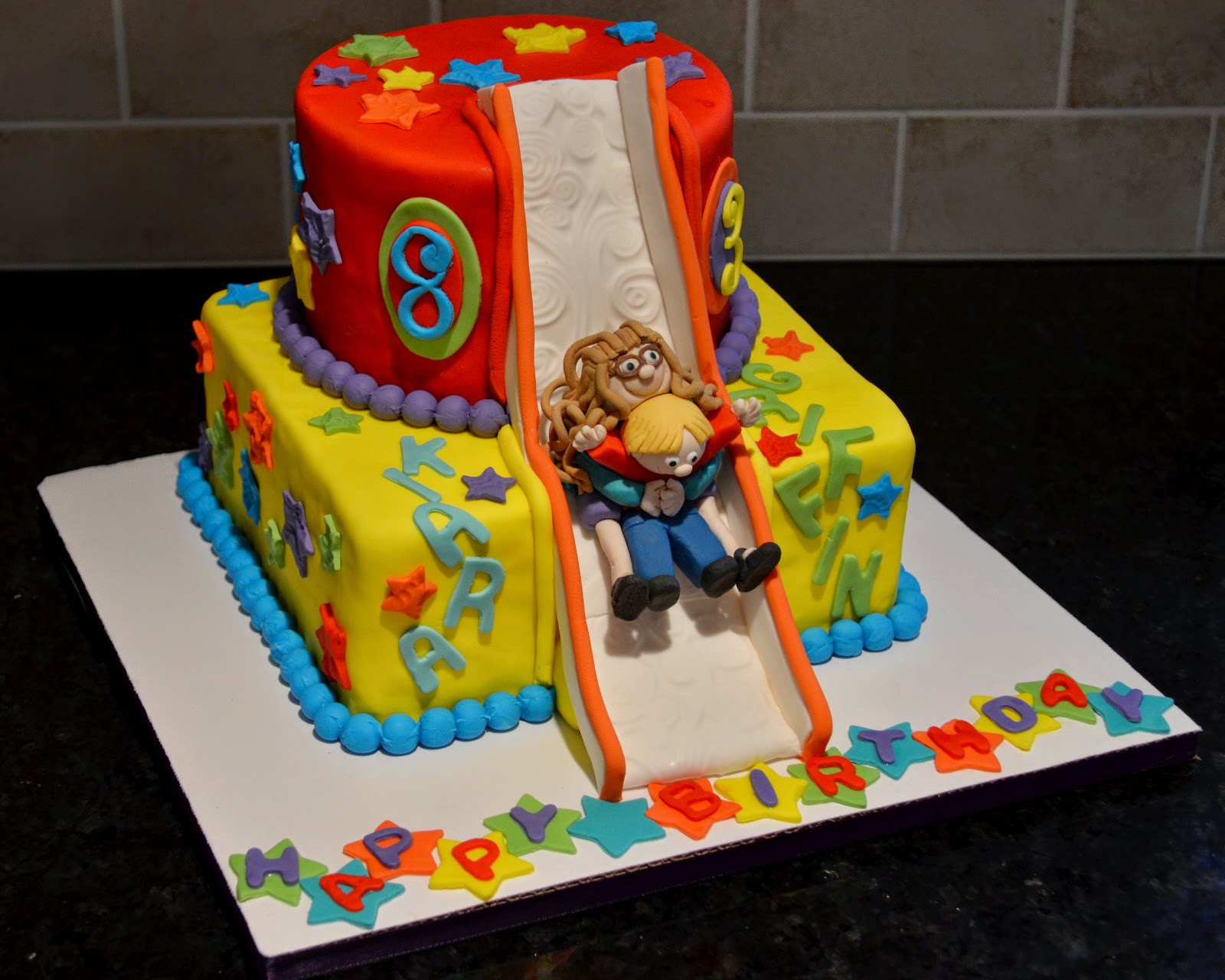 Bounce House Cake!