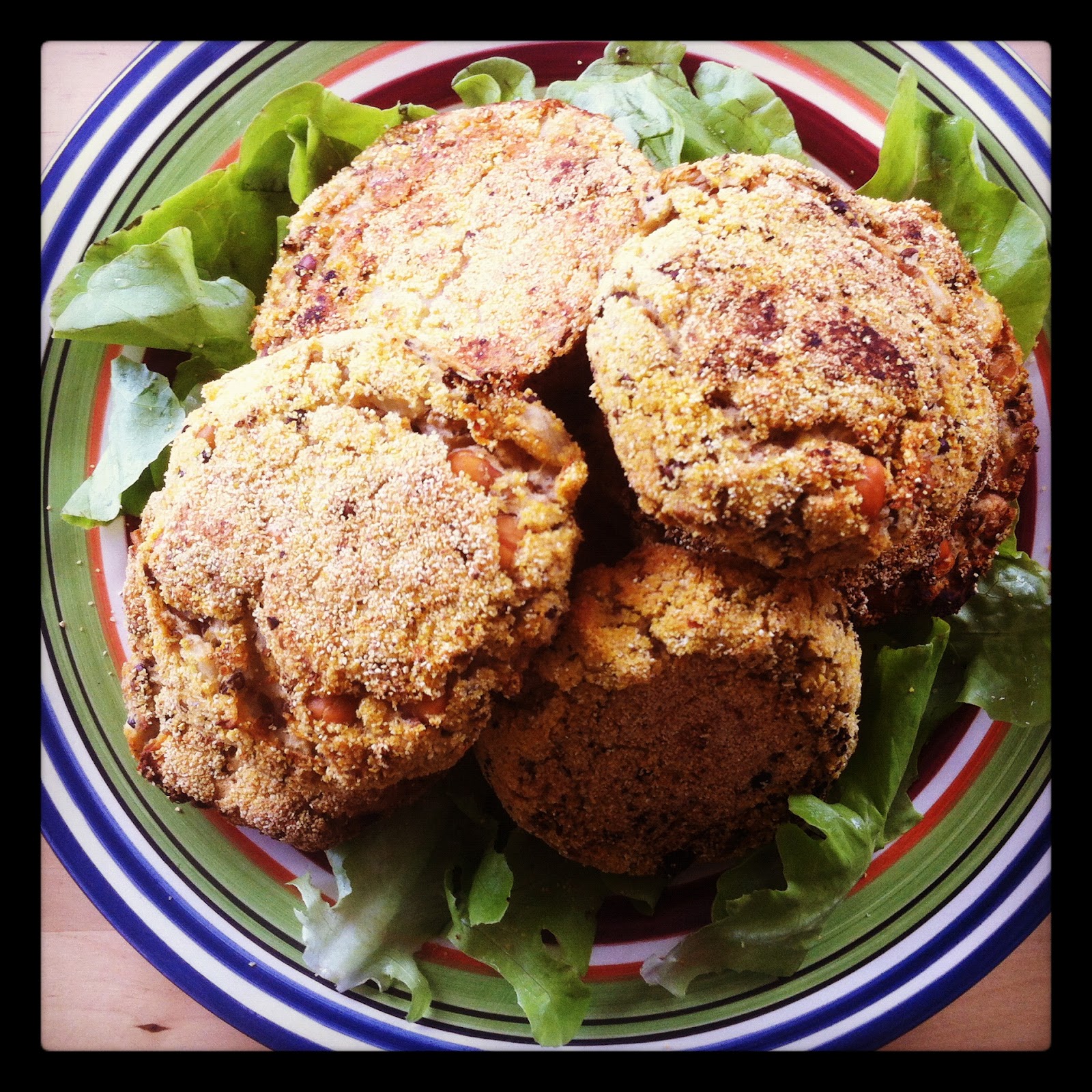 SOULFUL HEALTHY LIVING CHICKPEA & LENTIL PATTIES