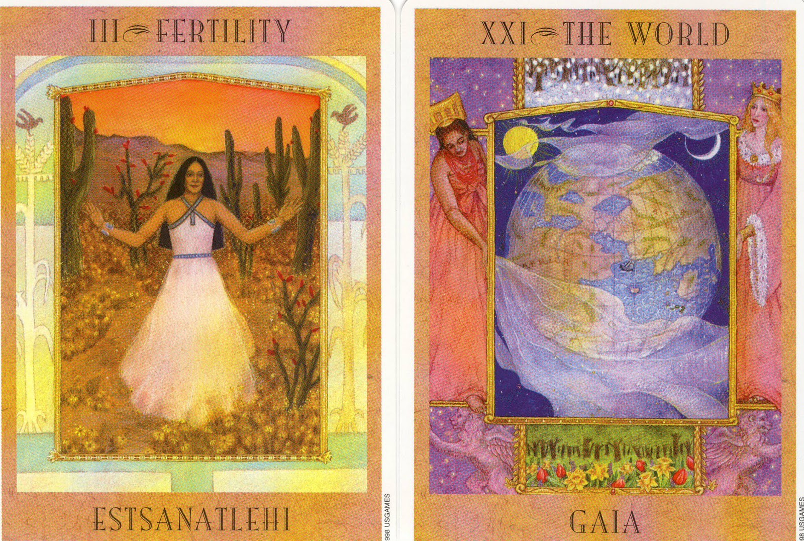 ArtSings1946 The Goddess Tarot I Used It As An Oracle