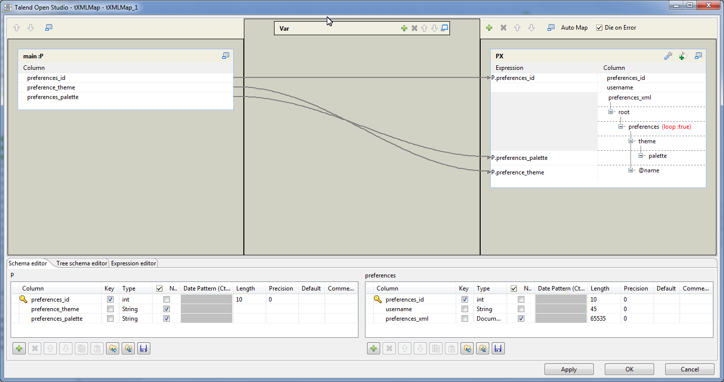 Bekwam Blog: Updating XML in a Database with Talend Open Studio