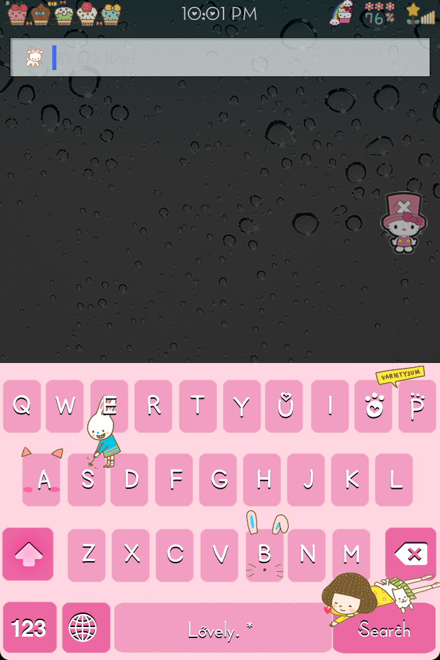 Kawaii Fun Cute Color Keyboards
