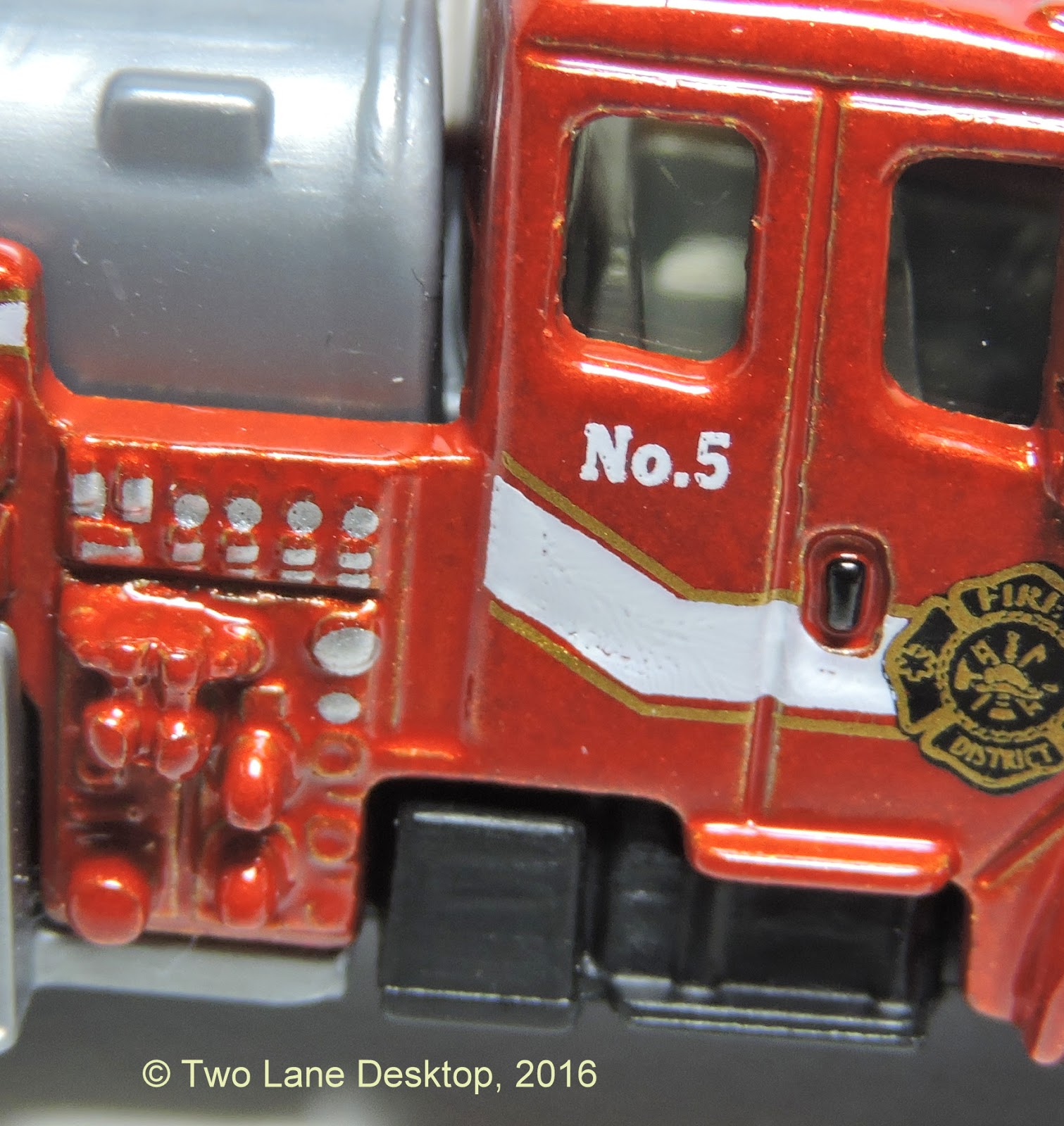 Matchbox Freightliner M2 Fire Truck and Zamboni Ice Resurfacer