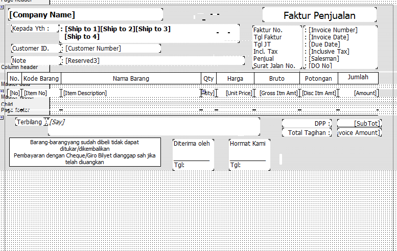 Contoh Surat Jalan Pengiriman Barang Excel Kumpulan