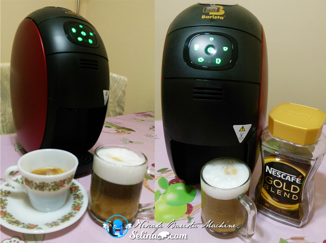 Nescafe Gold Blend Barista Machine Make You Be Barista in Malaysia