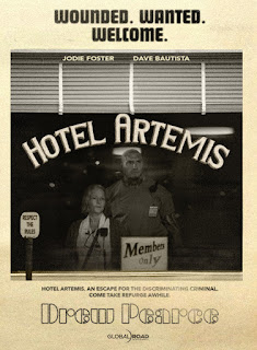 Hotel Artemis Los Angeles Music and Literary homage posters