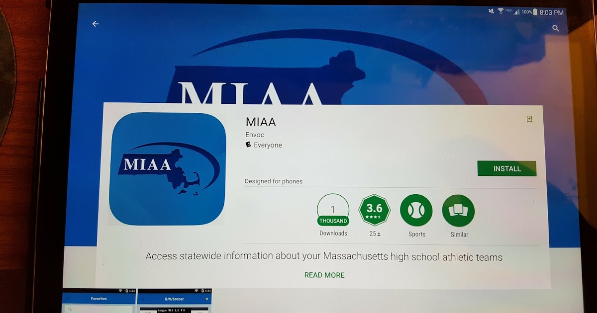Franklin Matters MIAA App provides the FHS Sports Schedule on your smartphone!