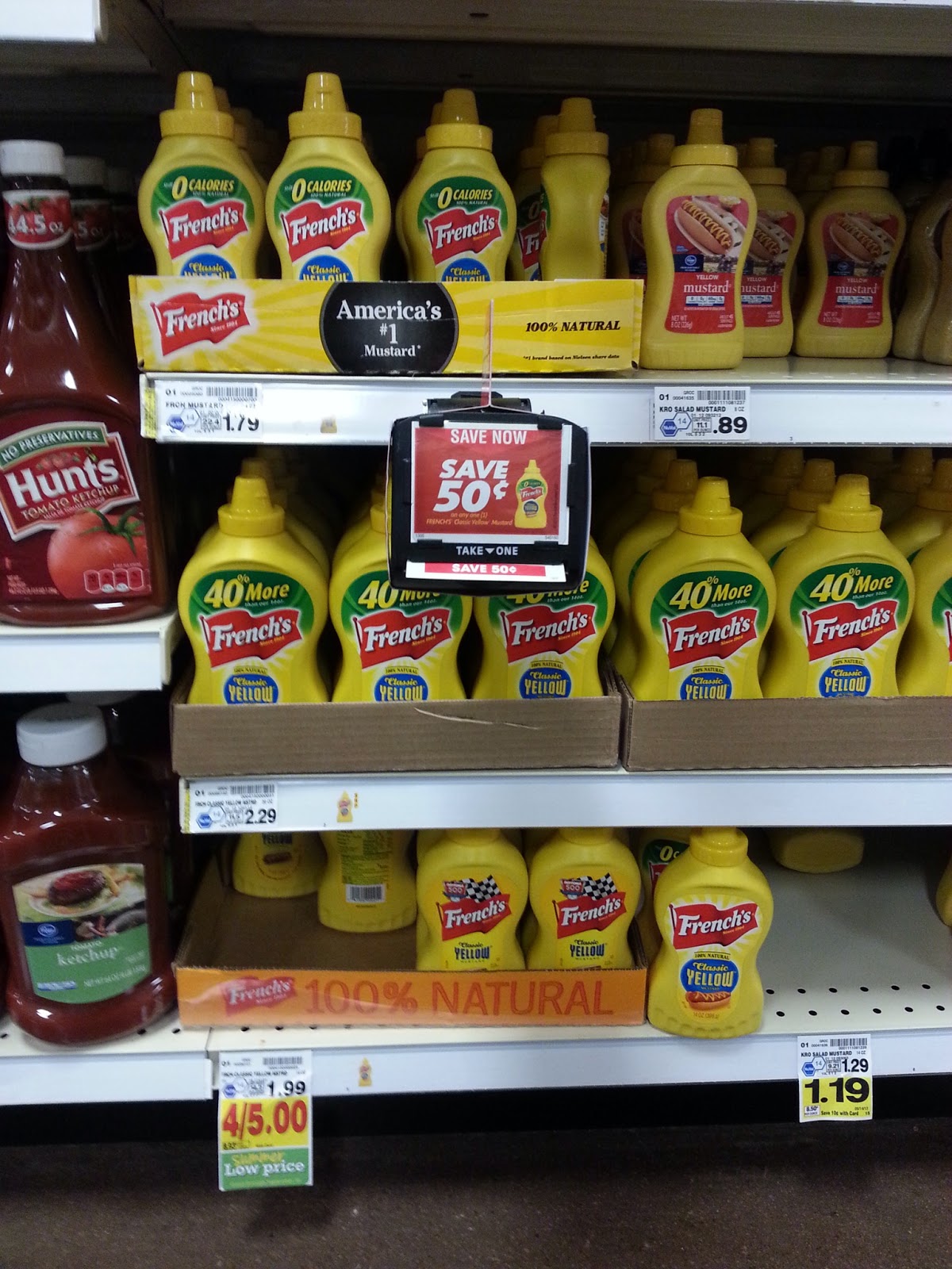 Buddies With Bargains Mustard for .25 at King Soopers