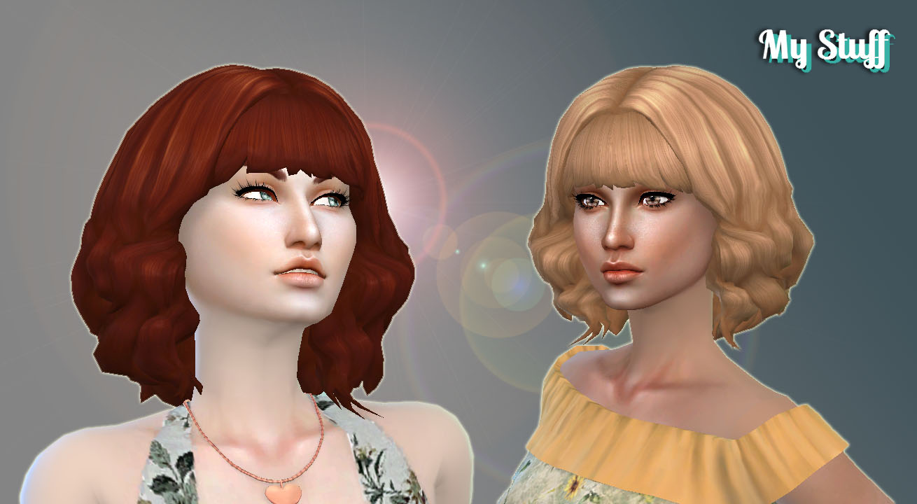 Sims 4 CC's - The Best: Aurora Hair by Kiara24