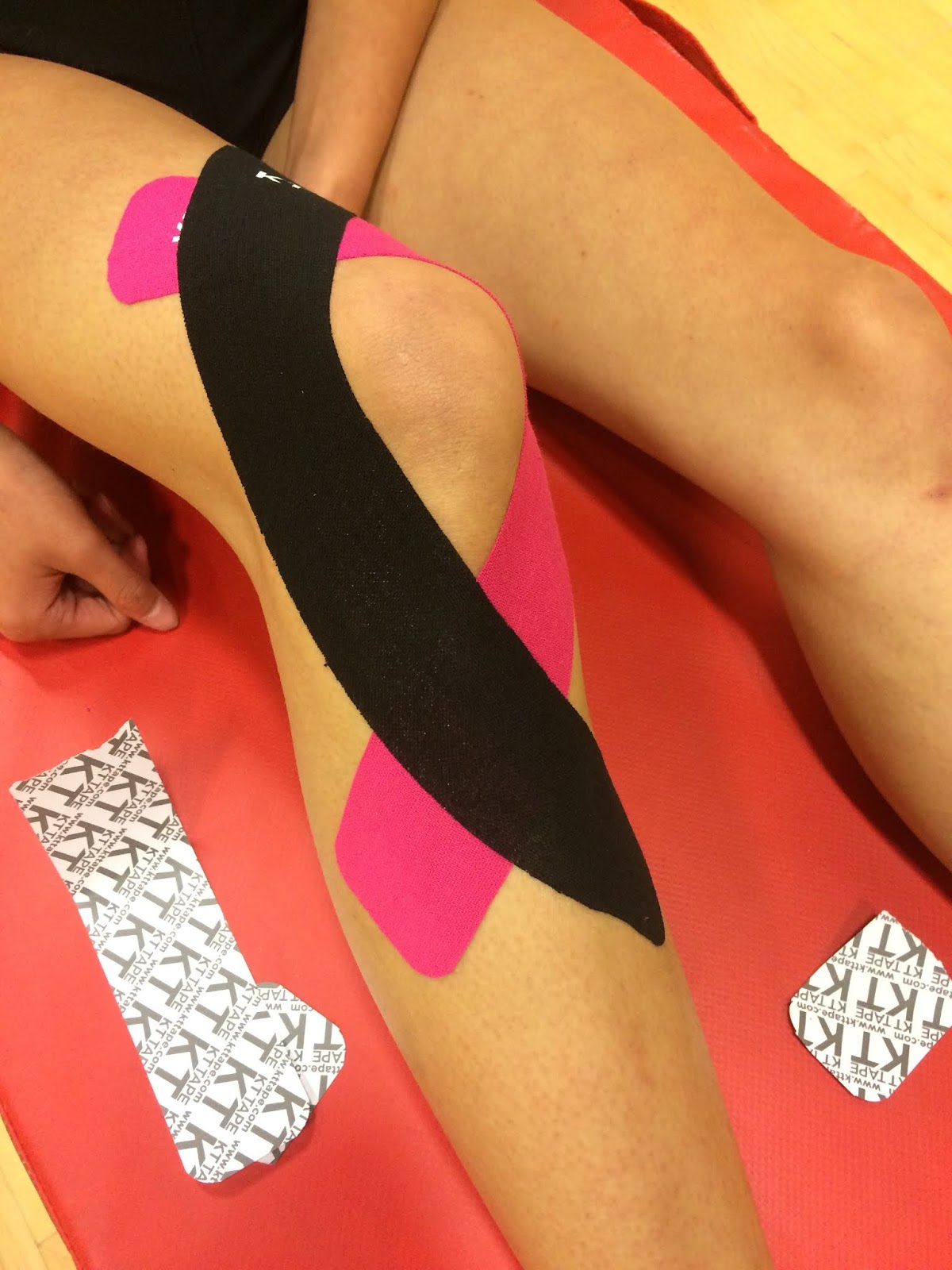 Thermopylae OCR KT Tape Application Knee Support