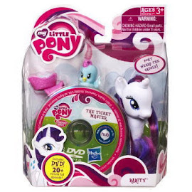 My Little Pony Single with DVD Rarity Brushable Pony