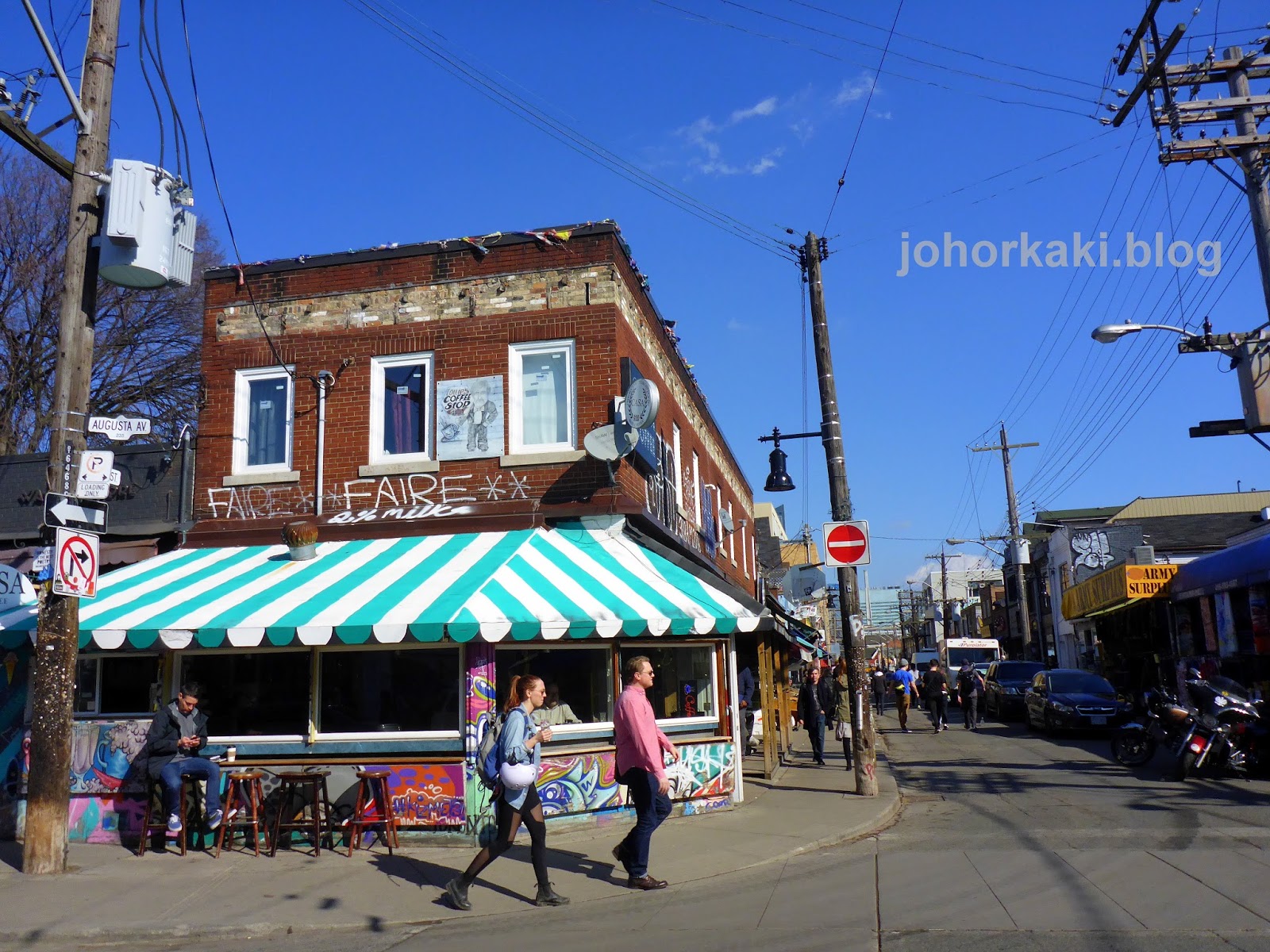Casa Coffee at Kensington Market in Toronto Canada Tony Johor Kaki Travels for Food · Heritage