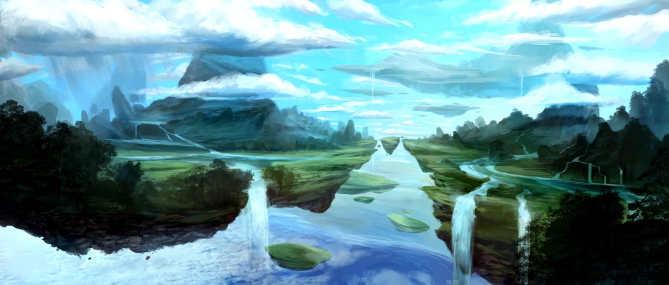 Fantastic Landscape Illustrations by Sebastian Wagner   Create