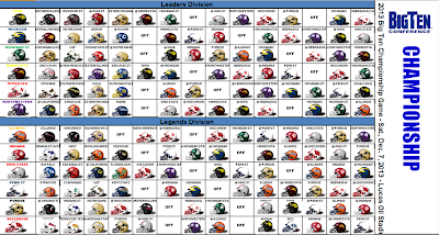 football college helmet schedule ncaa spreadsheet excel every