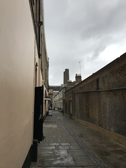 Looking towards Greenwich Power Station from the west