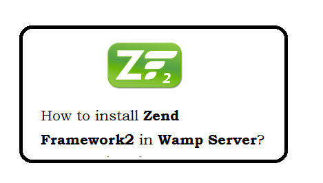 How to install Zend Framework2 in Wamp Server