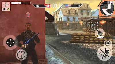 لعبة Brothers in Arms 3 كاملة للأندرويد، لعبة Brothers in Arms 3 مكركة، لعبة Brothers in Arms 3 مود فري شوبينغ 