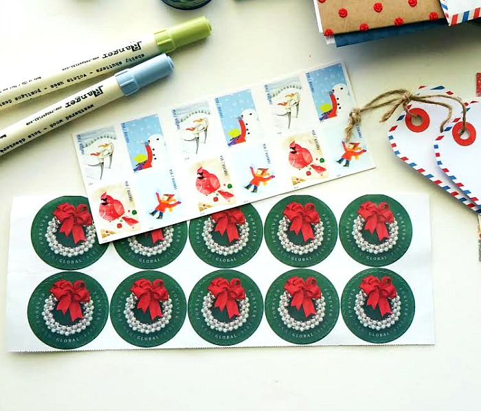 Holiday stamps / Seaweed Kisses