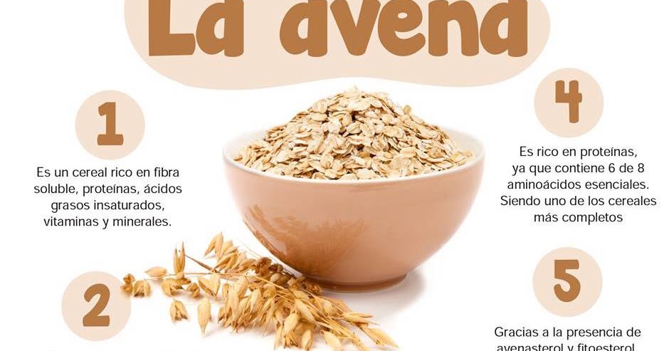 La avena tiene vitamina d