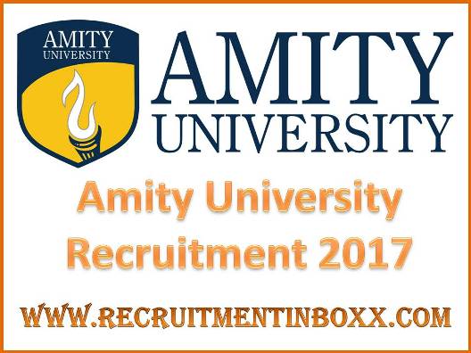 Amity University Recruitment