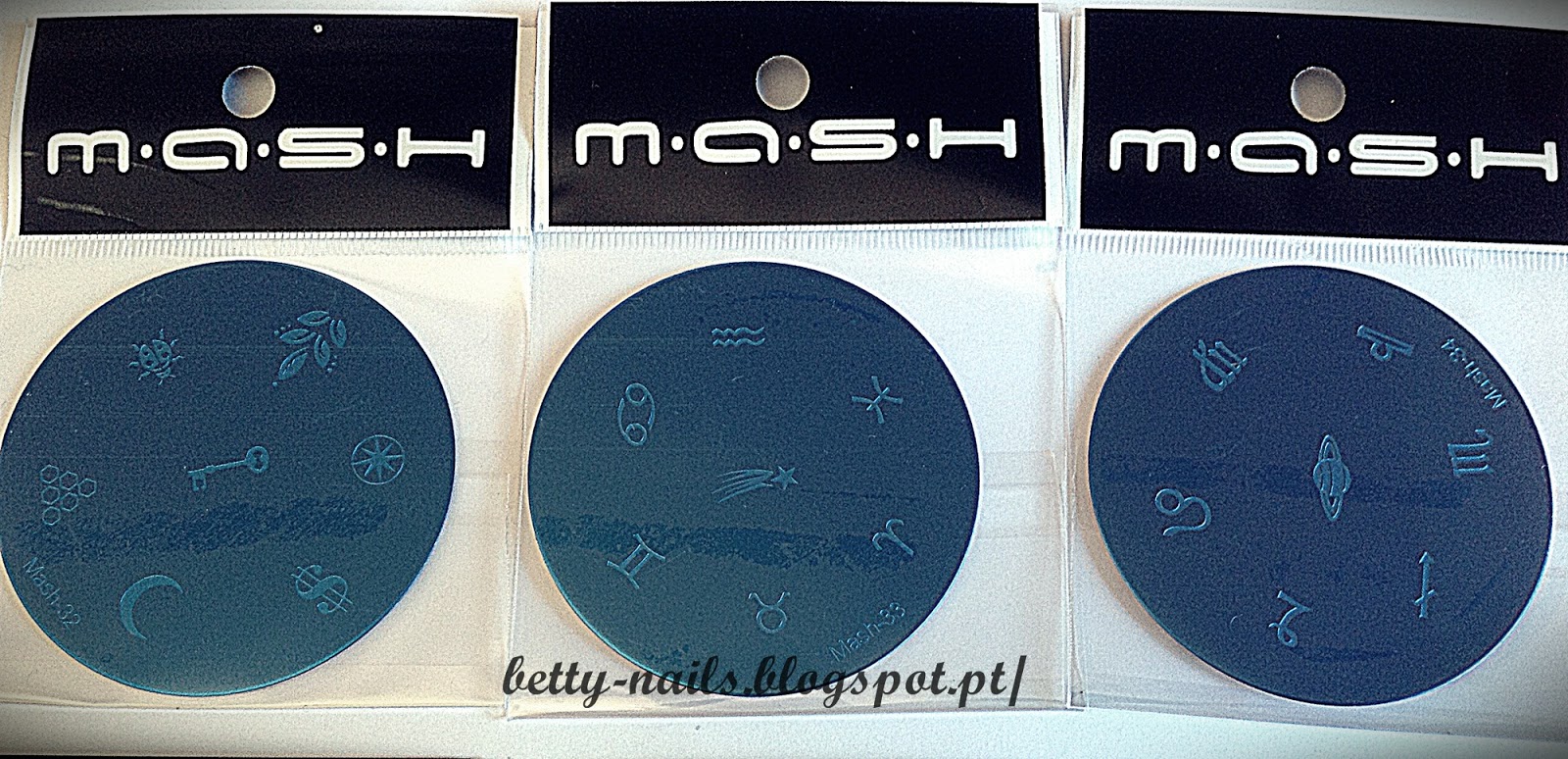 2. MASH Nail Art Stamping Plates Set - wide 3