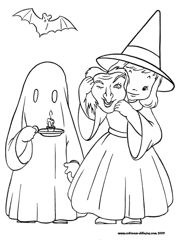 caillou coloring pages halloween witch - photo #16