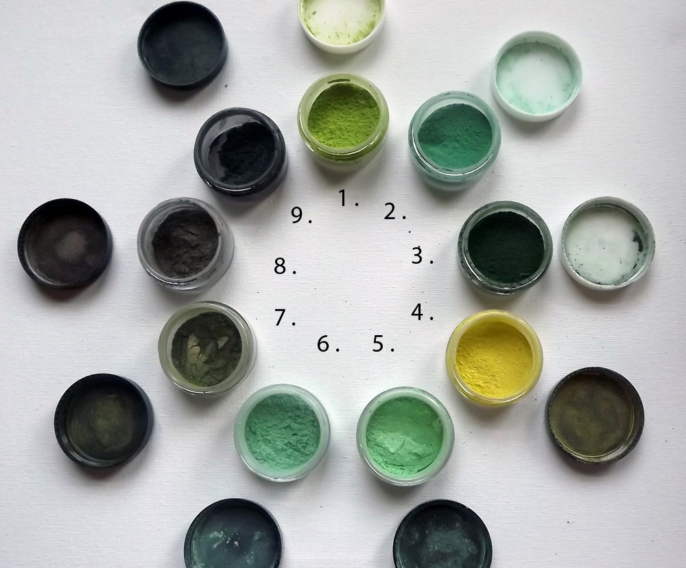 Biohazardous Beauty: Concrete Color Collections: Green!