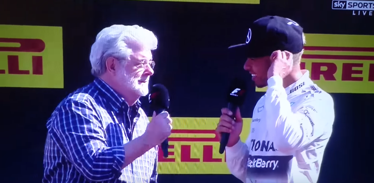 Watch George Lucas Interview The Top Three At The Italian Grand Prix