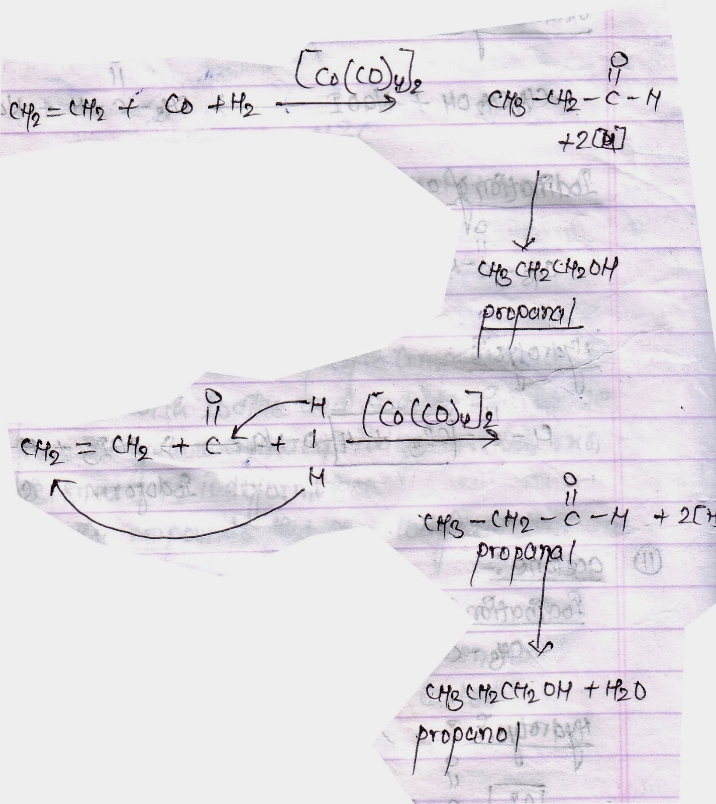 Oxo process (Carbonylation reaction )