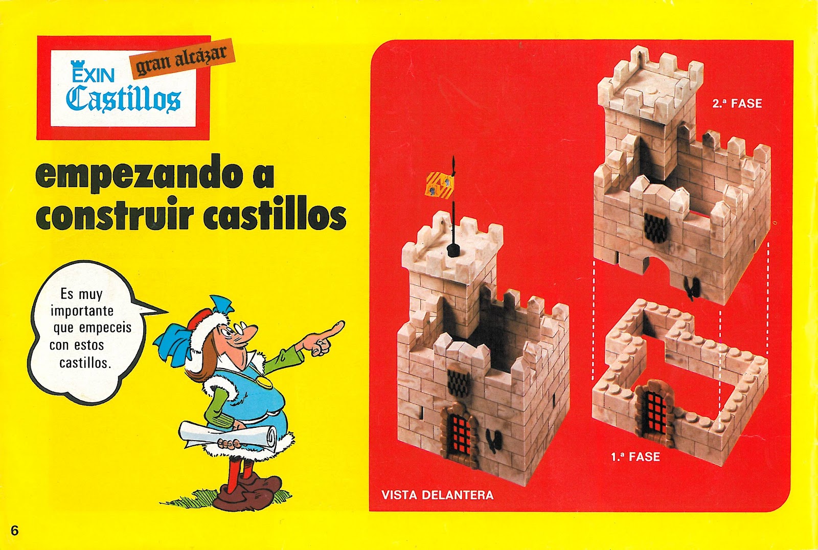 Memorias de plástico y papel Exin Castillos. Manual del Gran Alcázar XII