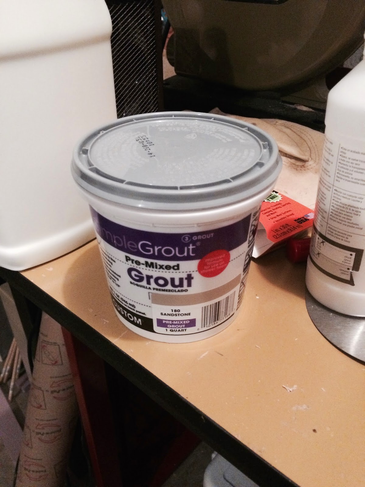 Lair of the Uber Geek Sectional Terrain Tile Grout vs Joint Compound