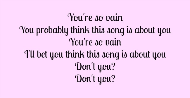 7-Songs-that-Were-Written-Just-for-me-lyrics-of-youre-sp-vain-on-pink-background