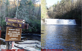 Hooker Falls Hike North Carolina
