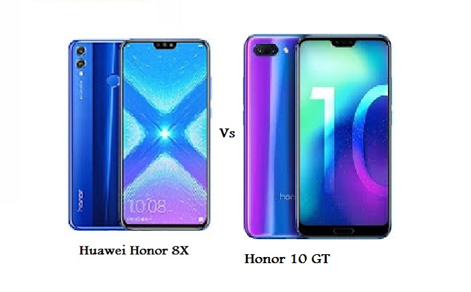 Huawei Honor 8x Vs Huawei Honor 10 Gt Comparisons