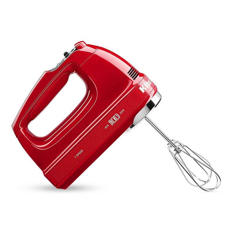 Review ﻿KitchenAid Limited Edition Queen of Hearts 7 Speed Hand Mixer