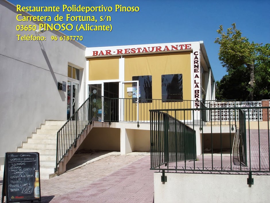Restaurante Polideportivo Pinoso 