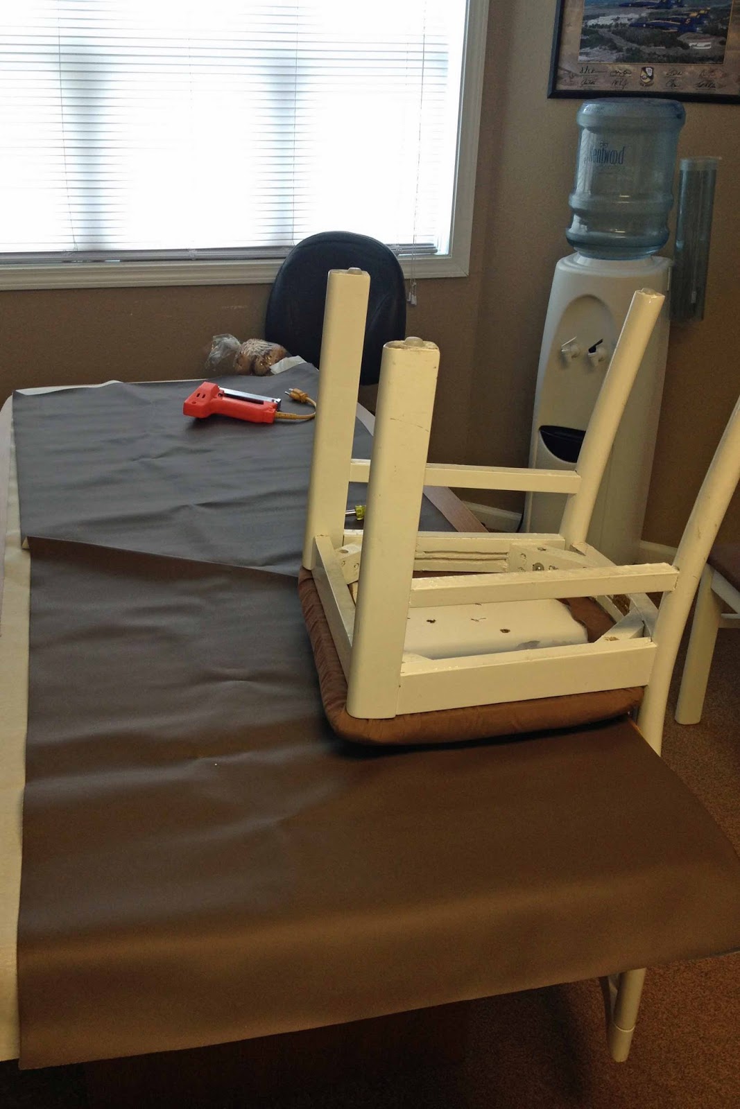 Easy DIY Dining Room Chair Recover