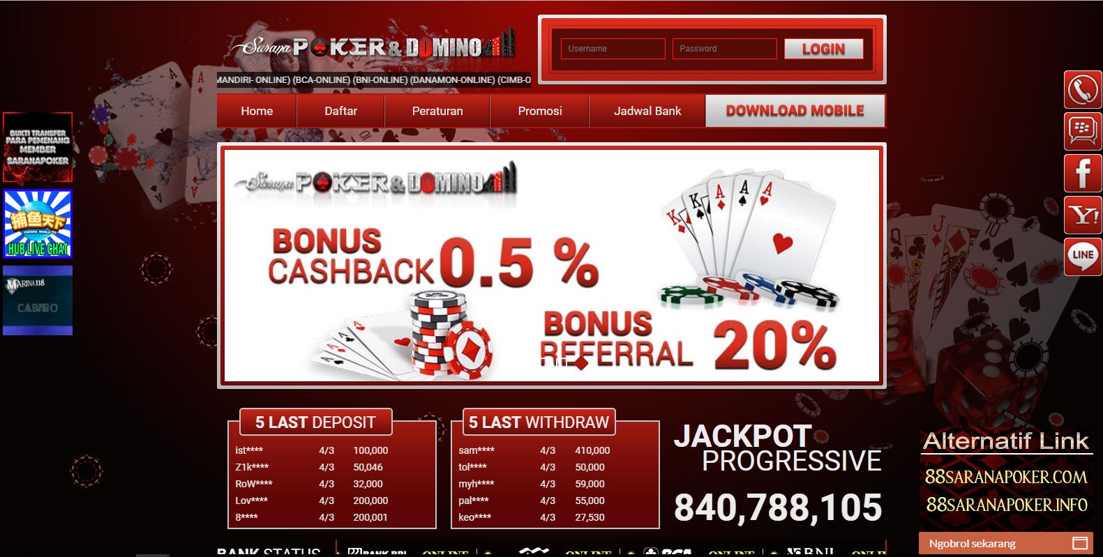Sarana Poker