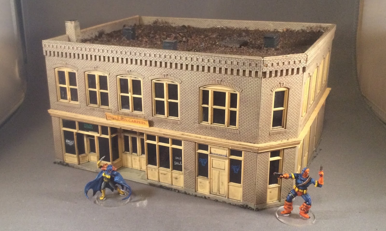 Bob's Miniature Wargaming Blog HOscale buildings