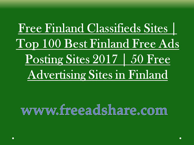 Best Post Free Classified Sites in Finland