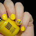 Día 21: Inspiradas por un color | Manicura de Jake Hora de Aventuras