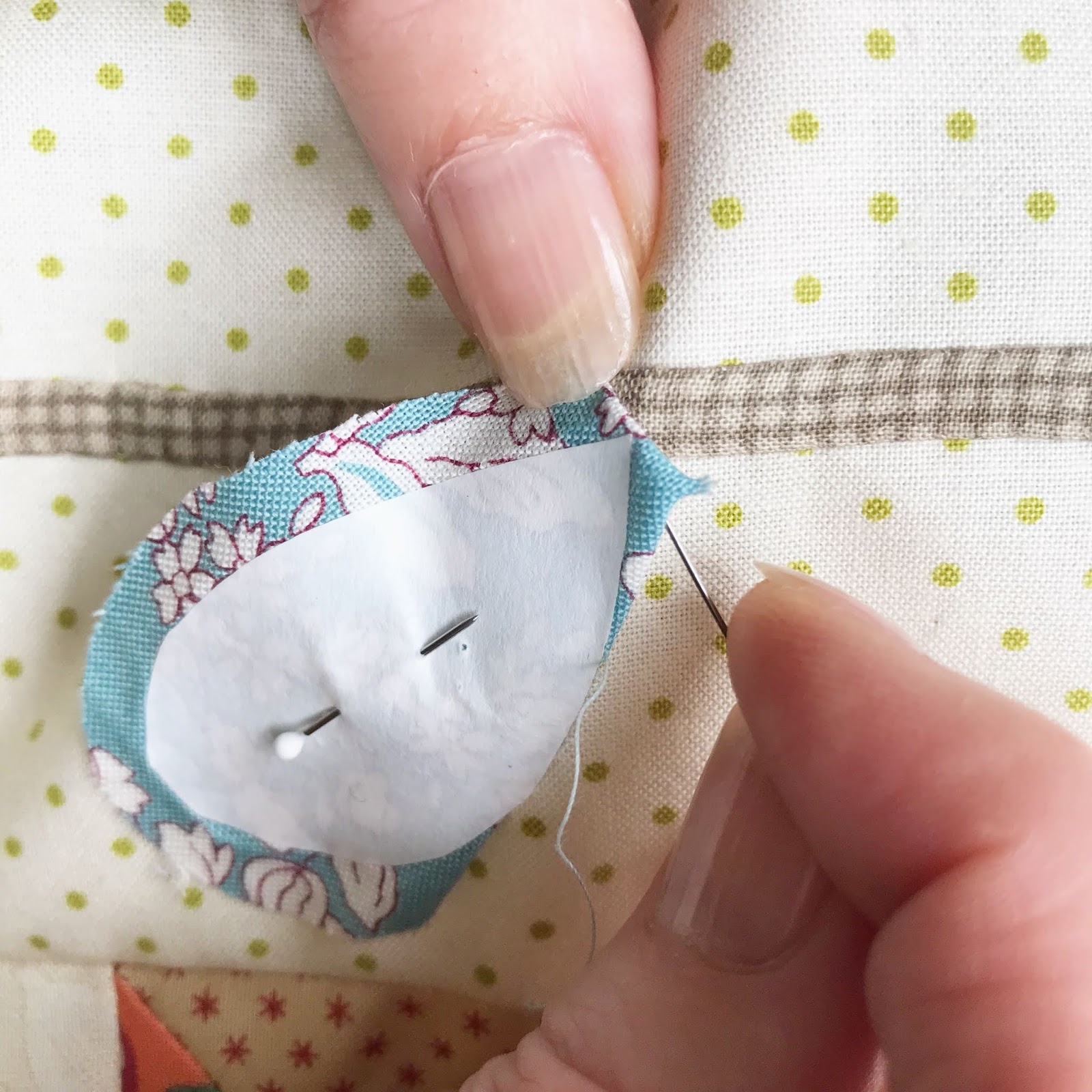 A little happy tutorial Needle Turn Applique A Little Happy Place