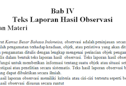 Soal Hots Teks Laporan Hasil Observasi Beserta Kunci Jawaban