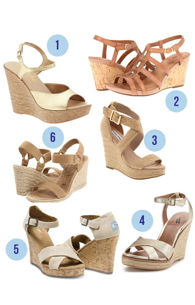 Just Us Gals: Wedges, please!